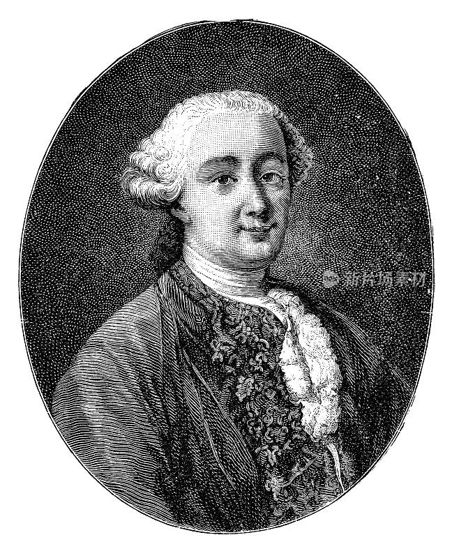 Carlo Goldoni，意大利喜剧诗人和剧作家